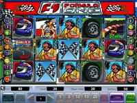 Играть бесплатно без регистрации на Игровом автомате Формула-1 (Formula-1)